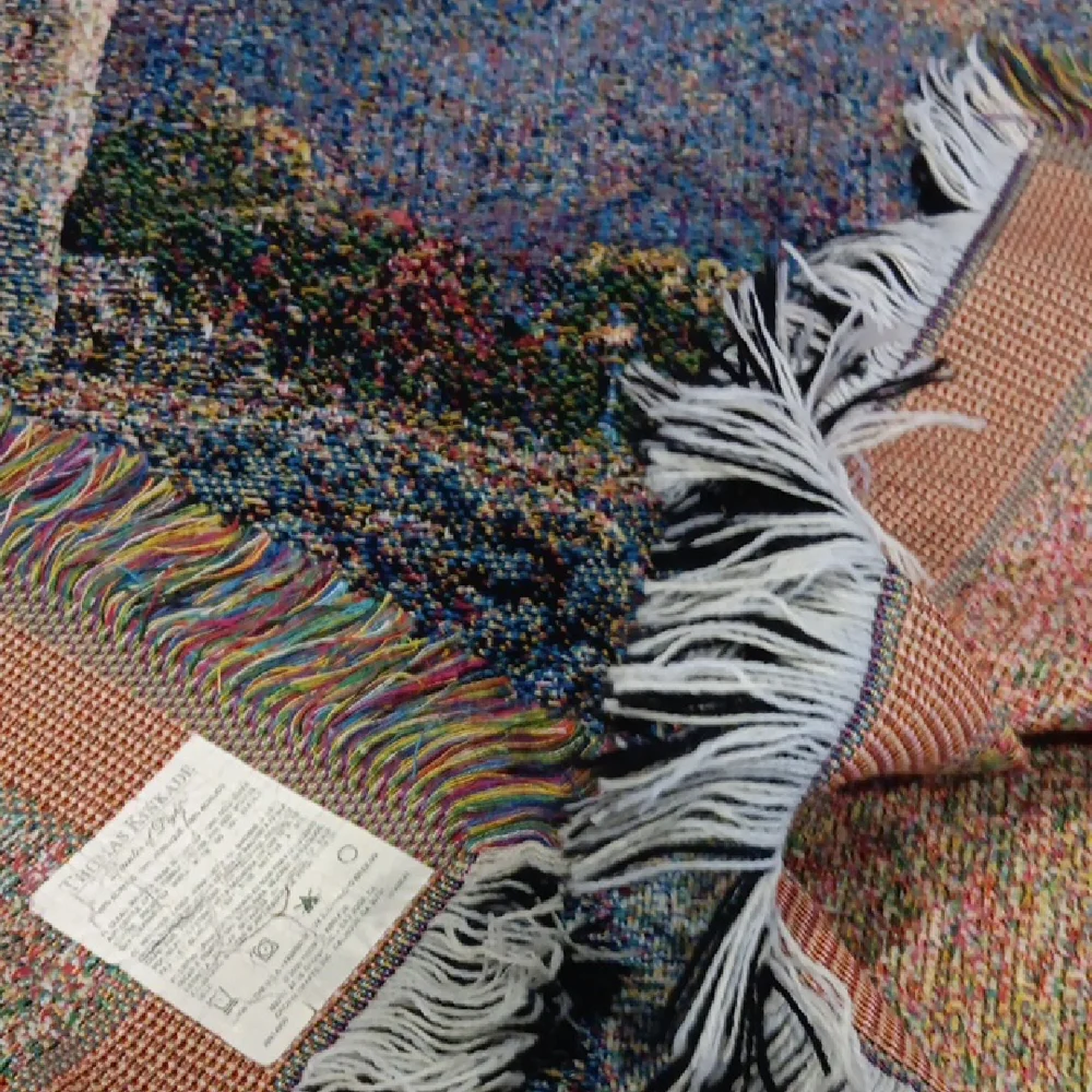 Scenic Lighthouse Tapestry Blanket